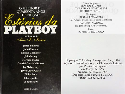 Estorias da Playboy ISBN 972-42-1074-X