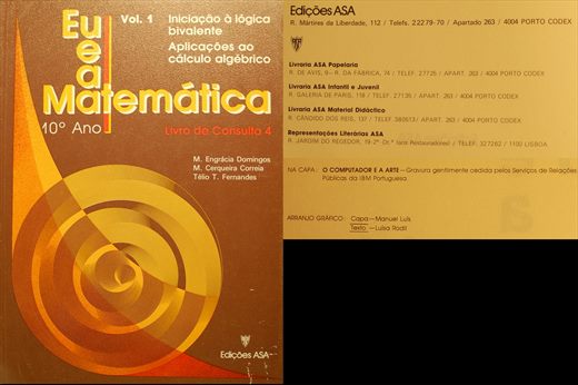 Eu e a Matematica - Vol.1 - Livro de Consulta 4 - 10o ano