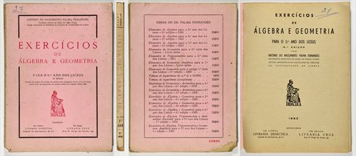 Exercicios de algebra e geometria 5o. ano 1953