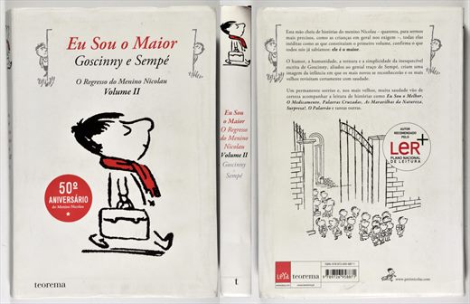 Eu Sou o Maior - O Regresso do Menino Nicolau Volume II ISBN 978-972-695-887-1