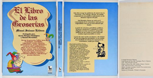 El libro de las groserias ISBN 980-212-182-7
