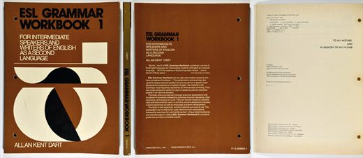ESL grammar workbook 1 ISBN 0-13-283663-7