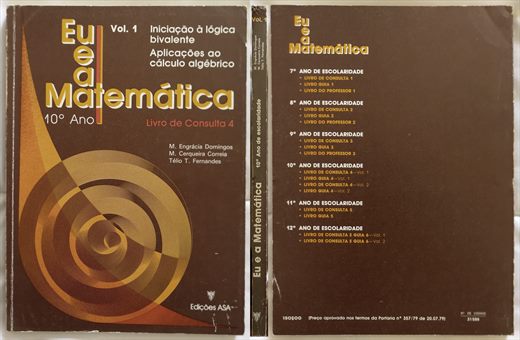 Eu e a matematica 10o.ano livro de consulta 4