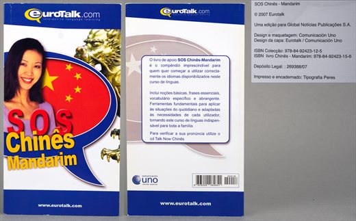 EuroTalk - SOS Chines Mandarim ISBN 978-84-92423-15-6