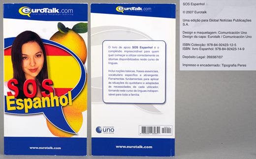 EuroTalk - SOS Espanhol ISBN 978-84-92423-14-9