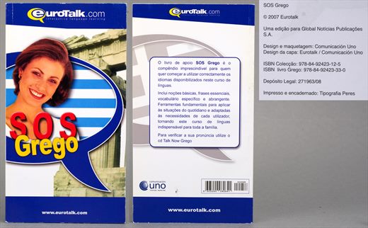 EuroTalk - SOS Grego ISBN 978-84-92423-33-0