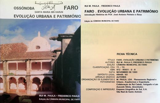 Faro Evolucao Urbana e Patrimonio - ISBN 972-95931-0-8