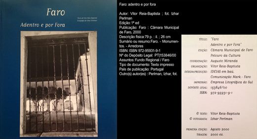 Faro - Adentro e por Fora - ISBN 972-95931-9-1
