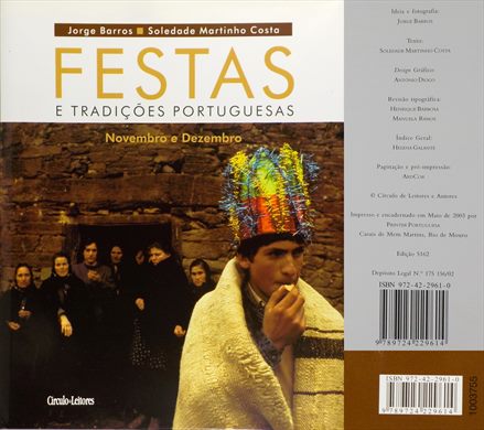 Festas e Tradicoes Portuguesas Novembro e Dezembro ISBN 972-42-2961-0