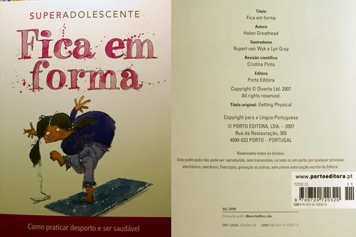 Fica em forma - ISBN 978-972-0-72032-0