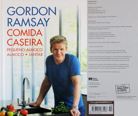 Gordon Ramsay Comida Caseira ISBN 978-972-0-06349-6