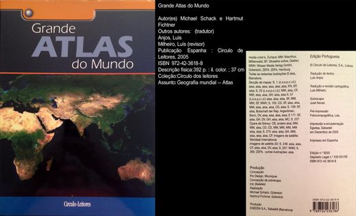 Grande Atlas do Mundo - ISBN 972-42-3618-8