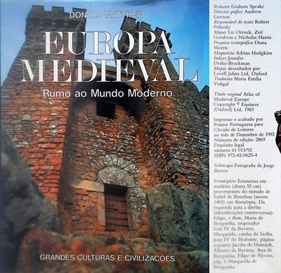 Grandes Culturas e Civilizacoes Europa Medieval ISBN 972-42-0625-4