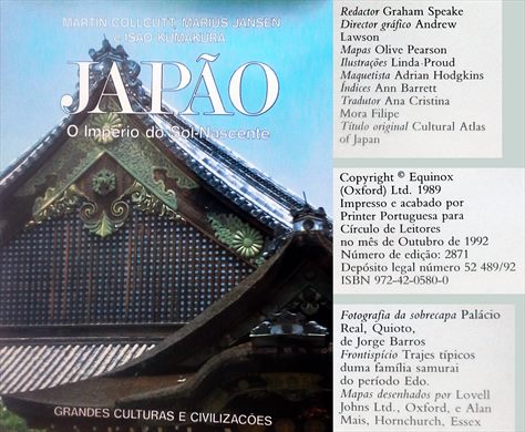 Grandes Culturas e Civilizacoes Japao ISBN 972-42-0580-0