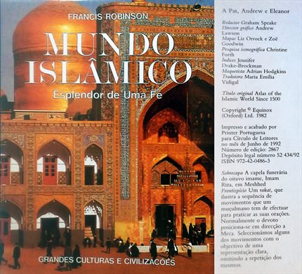 Grandes Culturas e Civilizacoes Munso Islamico ISBN 972-42-0486-3