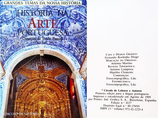 Grandes Temas da Nossa Historia - Historia da Arte Portuguesa volume 3 ISBN 972-42-1225-4