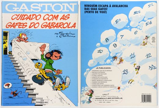 Gaston - Cuidado com as gafes do gabarola ISBN 972-45-1129-4