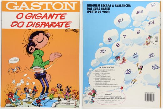 Gaston - O gigante do disparate ISBN 972-45-0091-8