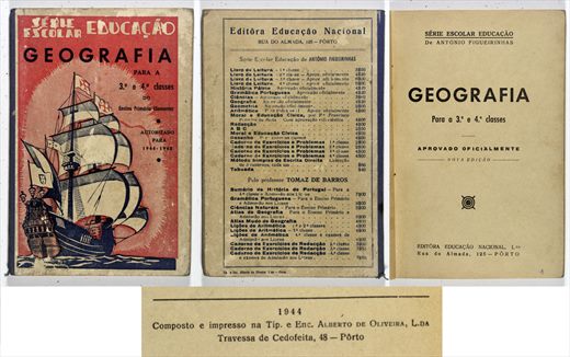 Geografia 3a e 4a classes 1944-1945
