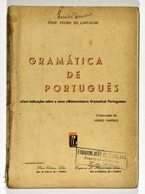 Gramatica de portugues
