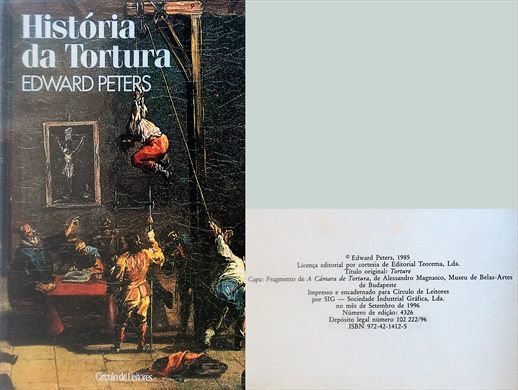 Historia da Tortutra (Edward Peters) ISBN 972-42-1412-5