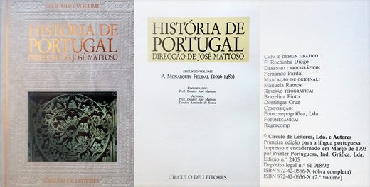 Historia de Portugal (Jose Mattoso) v2 - ISBN 972-42-0636-X
