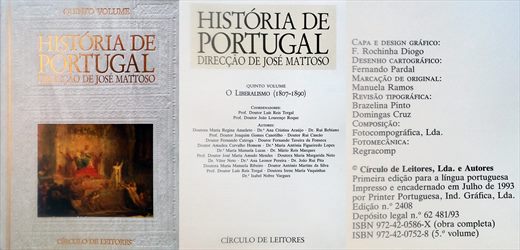 Historia de Portugal (Jose Mattoso) v5 - ISBN 972-42-0752-8