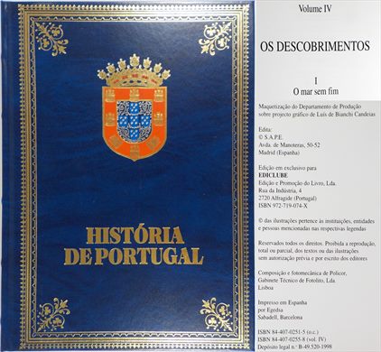 Historia de Portugal Volume IV ISBN 84-407-0255-8
