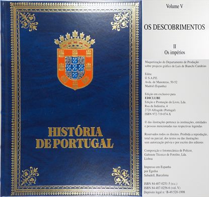 Historia de Portugal Volume V ISBN 84-407-0256-6