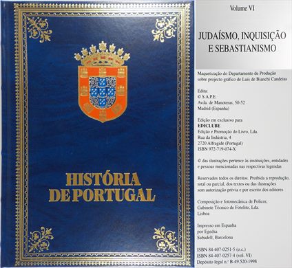 Historia de Portugal Volume VI ISBN 84-407-0257-4