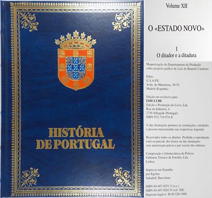 Historia de Portugal Volume XII ISBN 84-407-0263-9