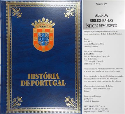 Historia de Portugal Volume XV ISBN 84-407-0266-3