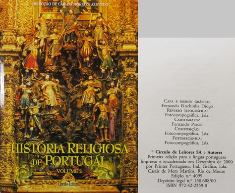 Historia Religiosa de Portugal volume 2 ISBN 972-42-2359-0