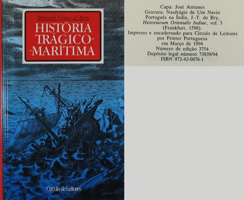 Historia Tragico-maritima ISBN 972-42-0876-1