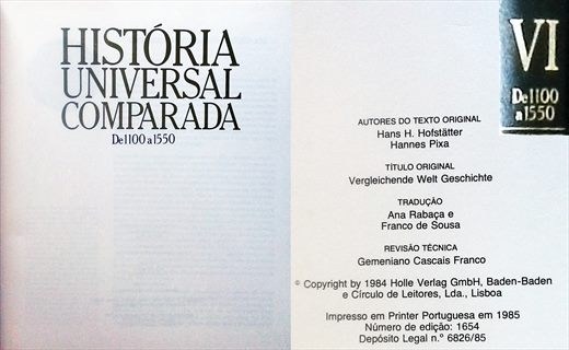 Historia Universal Comparada (Hans Hofstatter Hannes Pixa) v6