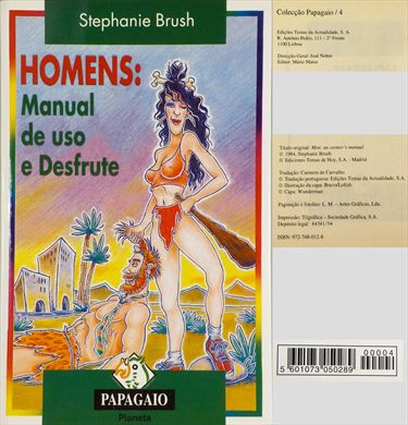 Homens Manual de uso e Desfrute ISBN 972-748-012-8