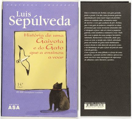 Historia de uma Gaivota e do Gato que a ensinou a voar ISBN 972-41-1848-7
