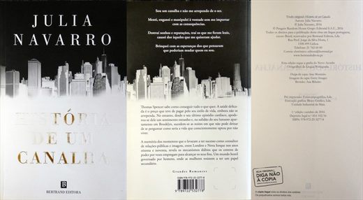 Historia de um Canalha ISBN 978-972-25-3277-8