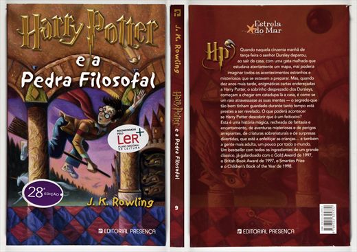 Harry Potter e a Pedra Filosofal ISBN 978-972-23-2533-2