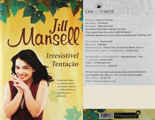 Irresistivel Tentacao ISBN 978-989-8032-63-8