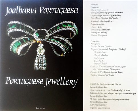 Joalharia Portuguesa ISBN 972-25-0952-7