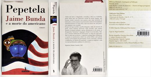 Jaime Bunda e a morte do americano ISBN 972-20-2527-9
