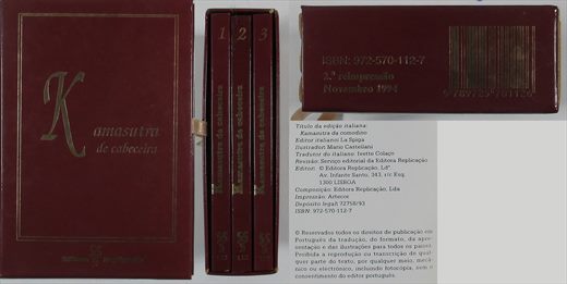 Kamasutra de cabeceira ISBN 972-570-112-7
