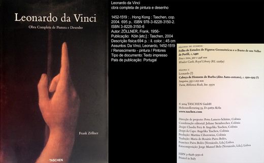 Leonardo da Vinci - Obra Completa de Pintura e Desenho - ISBN 3-8228-3150-6