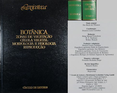 Lexicoteca - Botanica tomo I ISBN 972-42-0276-3
