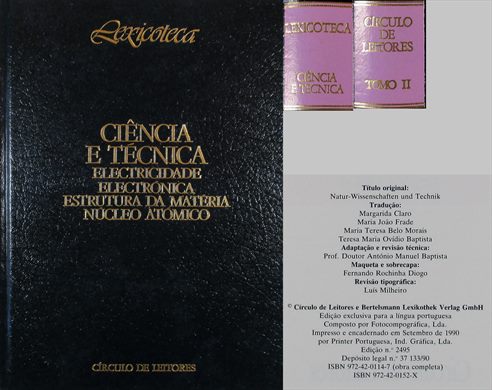 Lexicoteca - Ciencia e Tecnica tomo II ISBN 972-42-0152-X