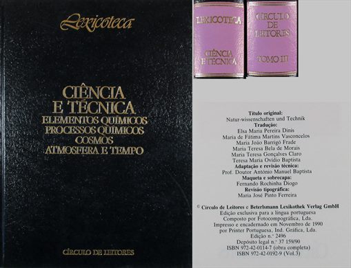Lexicoteca - Ciencia e Tecnica tomo III ISBN 972-42-0192-9