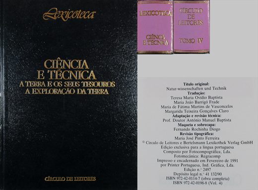Lexicoteca - Ciencia e Tecnica tomo IV ISBN 972-42-0198-8