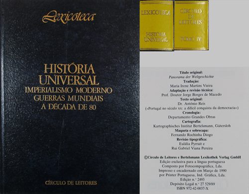 Lexicoteca - Historia Universal tomo IV ISBN 972-42-0037-X