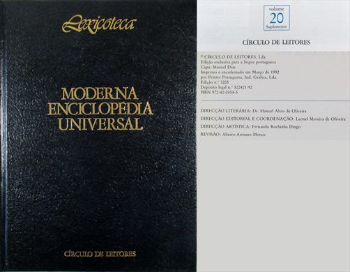 Lexicoteca - Moderna Enciclopedia Universal volume 20 ISBN 972-42-0454-5